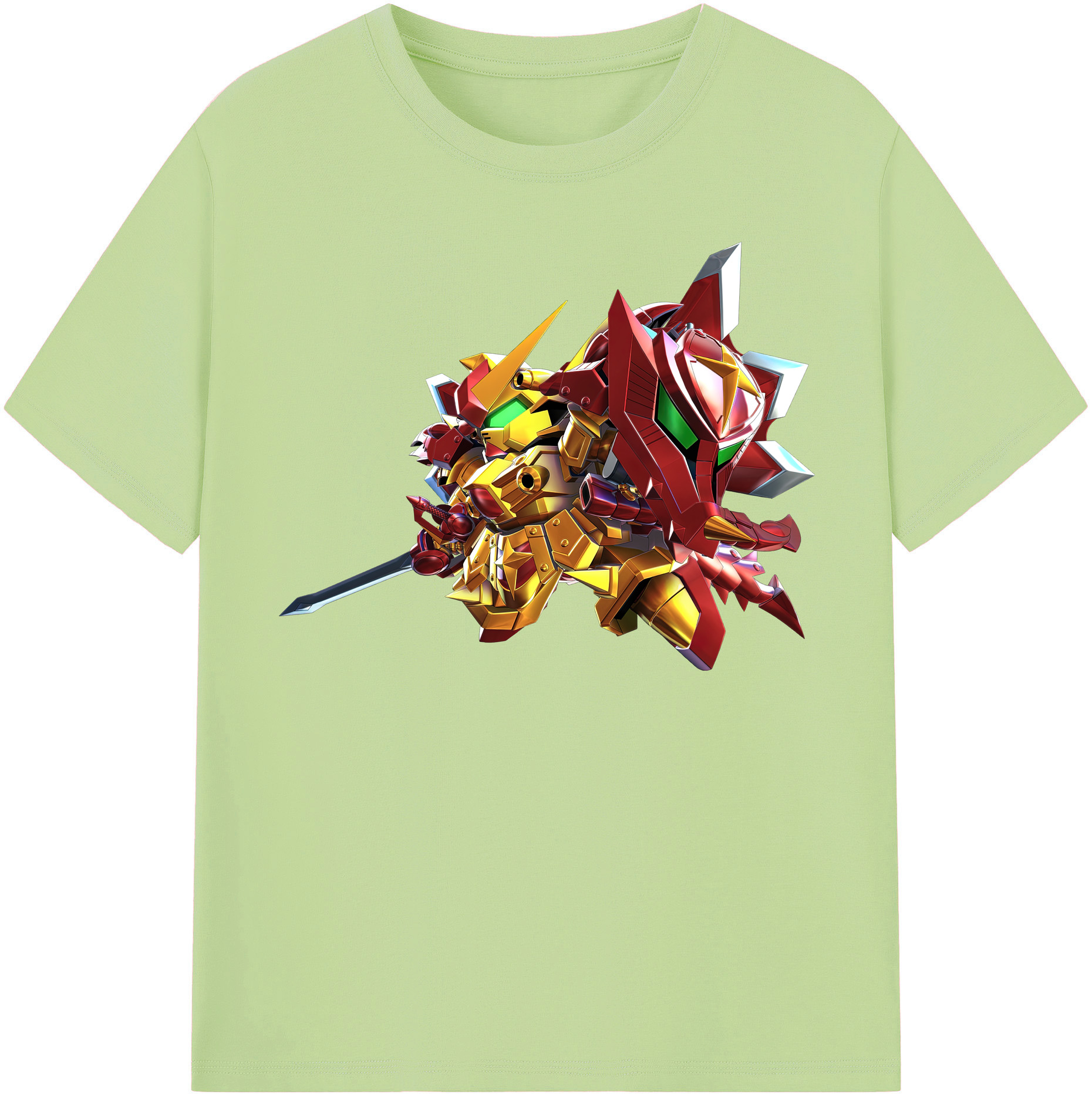 （画像用） 機動戦士ガンダム Mobile Suit Gundam 綿100％半袖Tシャツ（フロントプリント）